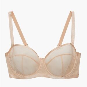 Savage x Fenty Mesh Strapless Bra Size 36D NWT